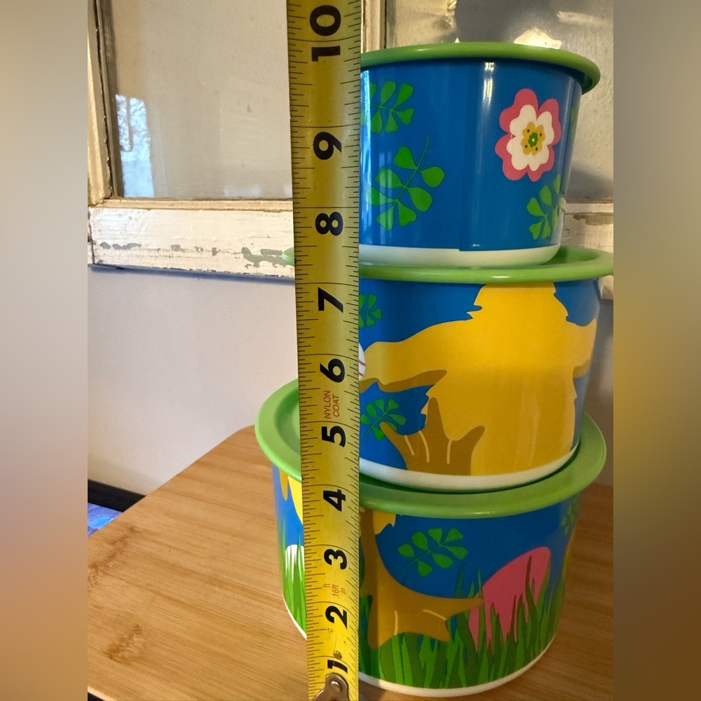 Tupperware spring bunny duck One Touch® Canister Set - Picture 7 of 13